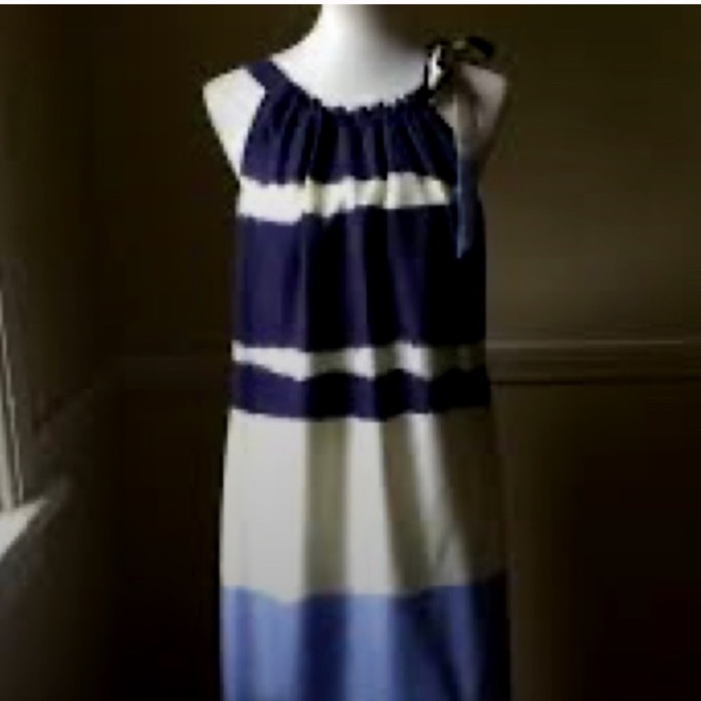 Banana Republic Summer Dress Silk Purple Lilac Size 2